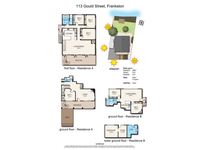 113 Gould Street, Frankston VIC 3199 Floorplan