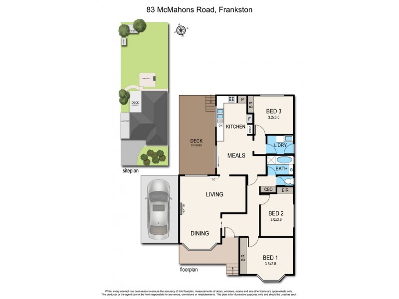 83 McMahons Road, Frankston VIC 3199 Floorplan
