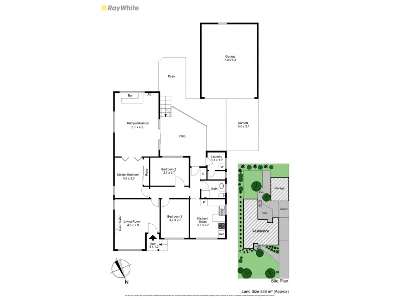36 Hickory Crescent, Frankston North VIC 3200 Floorplan