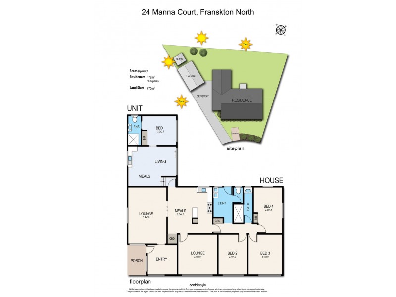 24 Manna Court, Frankston North VIC 3200 Floorplan