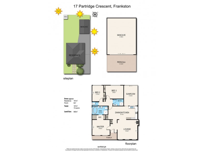 17 Partridge Crescent, Frankston VIC 3199 Floorplan