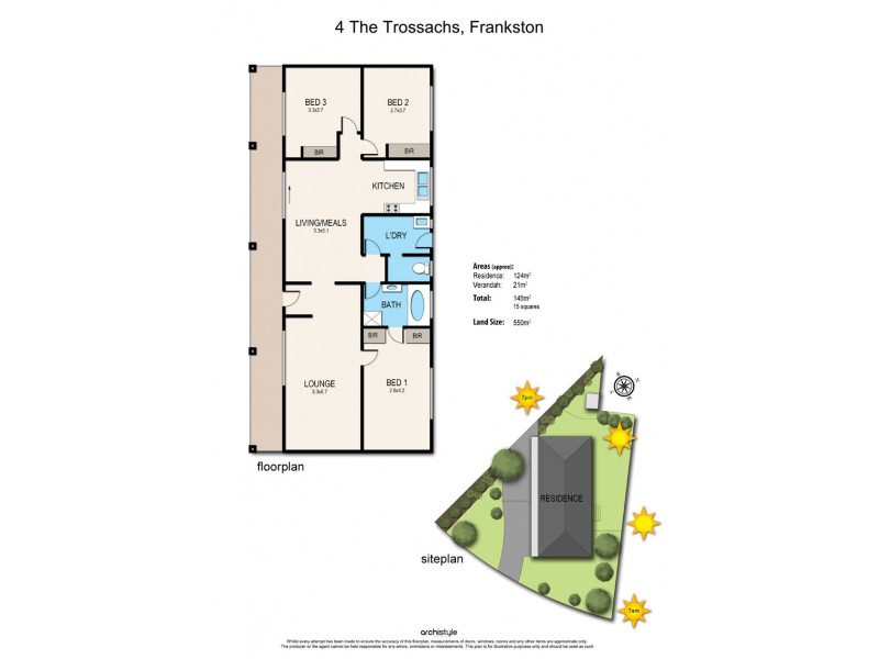4 The Trossachs, Frankston VIC 3199 Floorplan