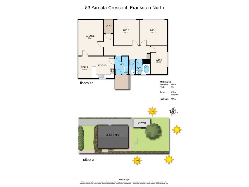83 Armata Crescent, Frankston North VIC 3200 Floorplan