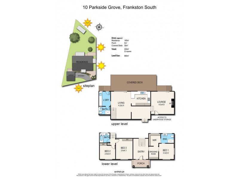 10 Parkside Grove, Frankston South VIC 3199 Floorplan