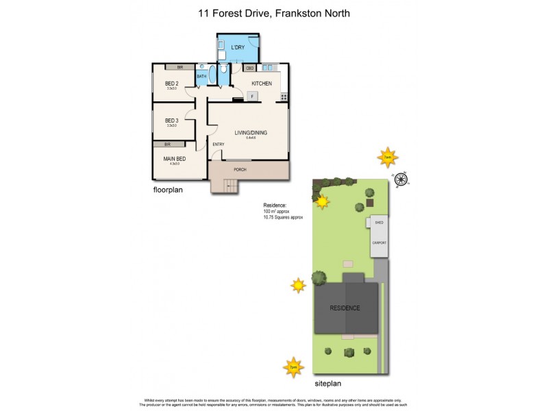 11 Forest Drive, Frankston North VIC 3200 Floorplan