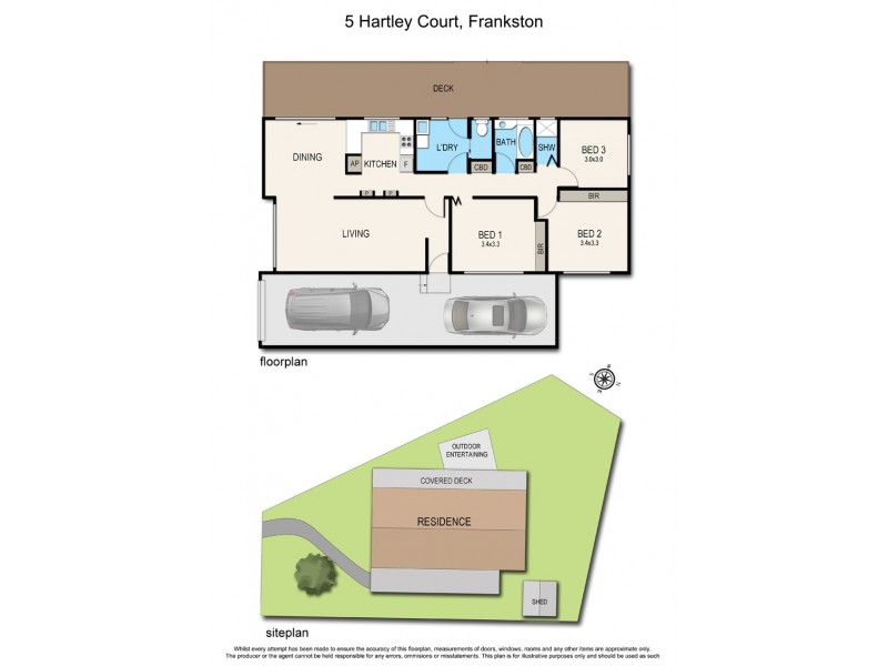 5 Hartley Court, Frankston VIC 3199 Floorplan
