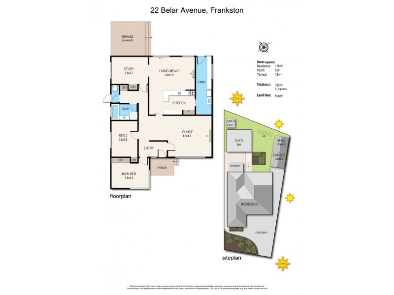22 Belar Avenue, Frankston VIC 3199 Floorplan