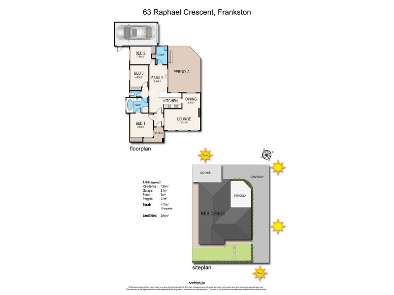 1/63 Raphael Crescent, Frankston VIC 3199 Floorplan
