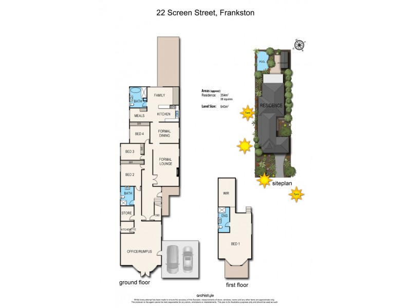 22 Screen Street, Frankston VIC 3199 Floorplan