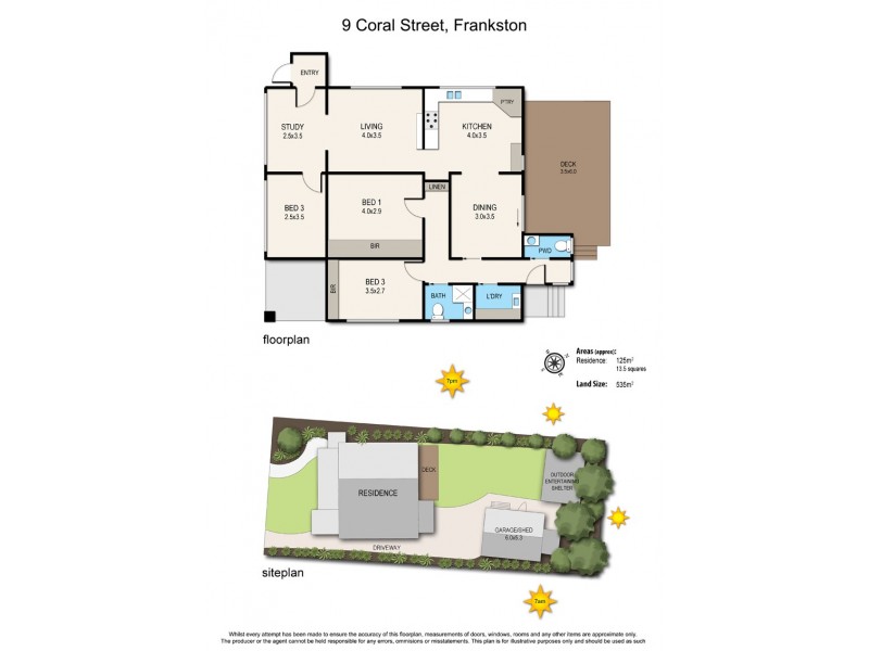 9 Coral Street, Frankston VIC 3199 Floorplan