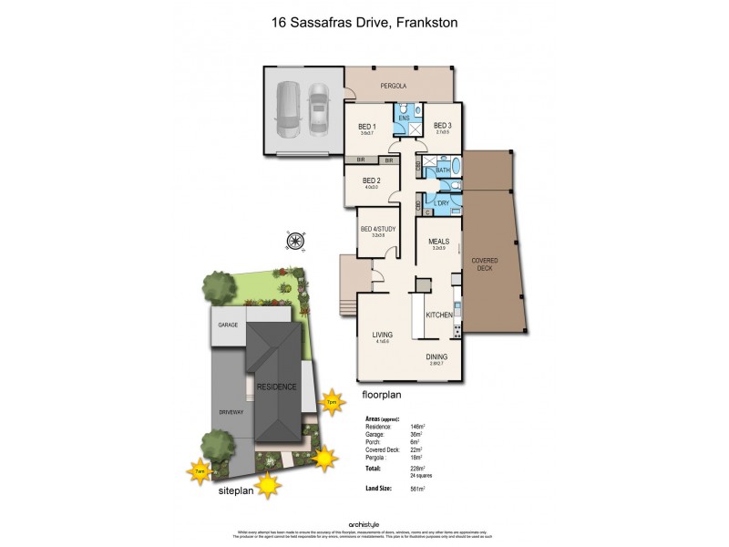 16 Sassafras Drive, Frankston VIC 3199 Floorplan