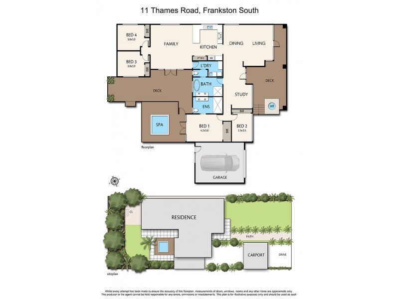 11 Thames Street, Frankston South VIC 3199 Floorplan