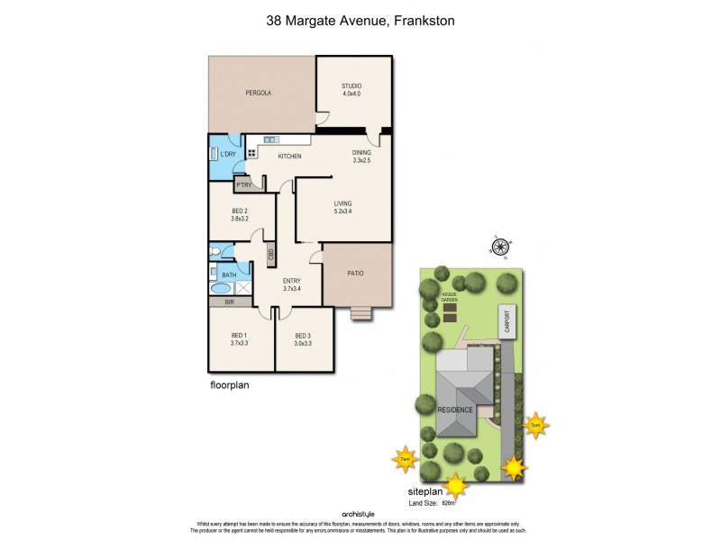 38 Margate Avenue, Frankston VIC 3199 Floorplan