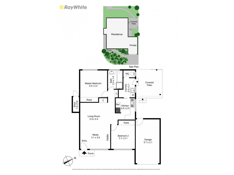 2/10-12 Bloom Street, Frankston VIC 3199 Floorplan