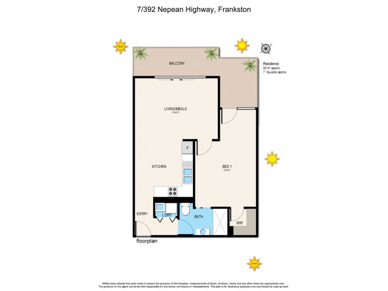 7/392 Nepean Highway, Frankston VIC 3199 Floorplan