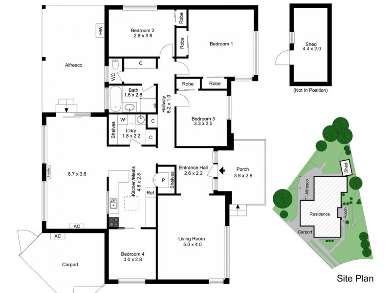 4 Abor Court, Frankston VIC 3199 Floorplan