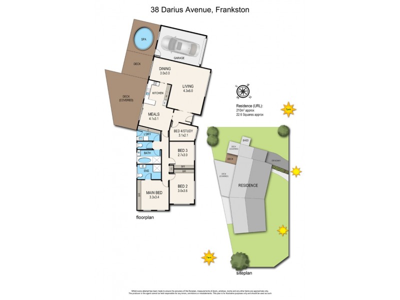 38 Darius Avenue, Frankston VIC 3199 Floorplan