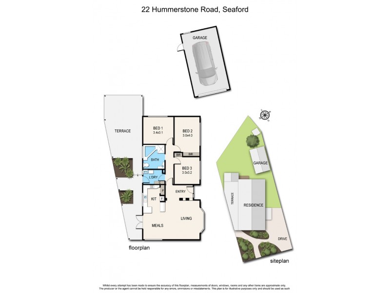 22 Hummerstone Road, Seaford VIC 3198 Floorplan