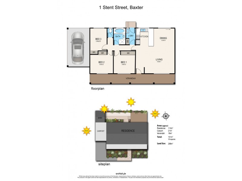 1 Stent Street, Baxter VIC 3911 Floorplan