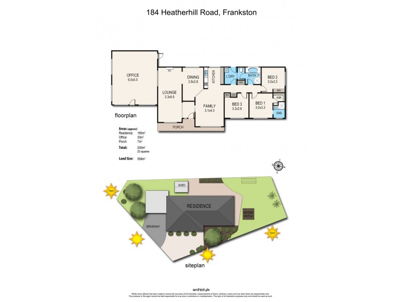 184 Heatherhill Road, Frankston VIC 3199 Floorplan