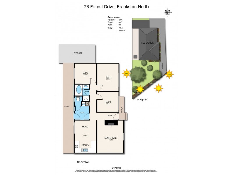 78 Forest Drive, Frankston North VIC 3200 Floorplan