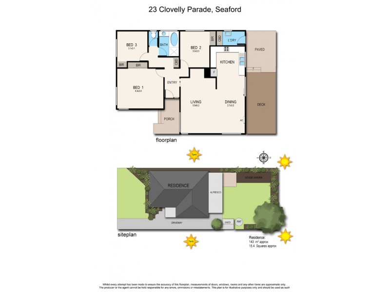 23 Clovelly Parade, Seaford VIC 3198 Floorplan