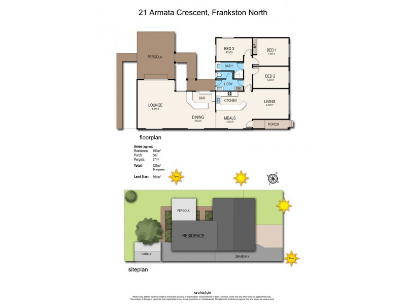 21 Armata Crescent, Frankston North VIC 3200 Floorplan