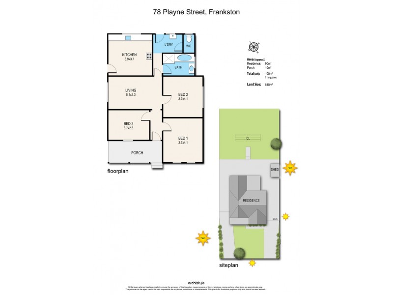 78 Playne Street, Frankston VIC 3199 Floorplan