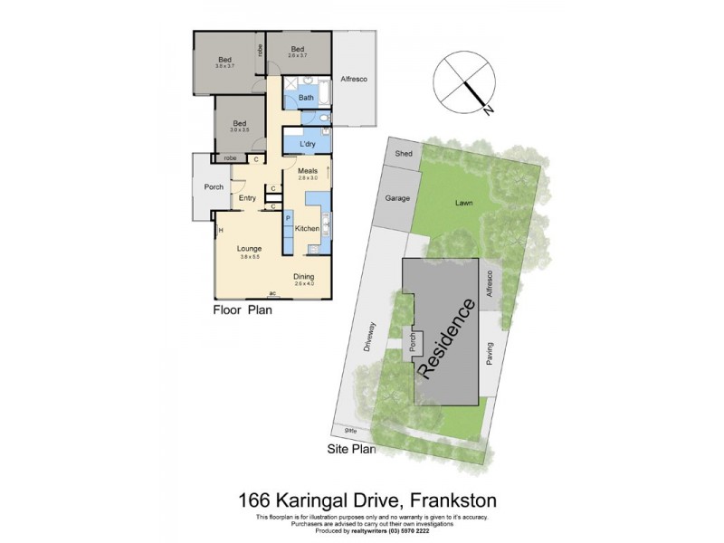 166 Karingal Drive, Frankston VIC 3199 Floorplan