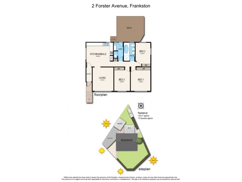 2 Forster Avenue, Frankston North VIC 3200 Floorplan