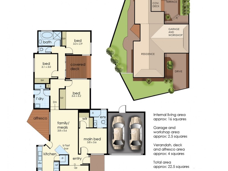11 Eileen Court, Langwarrin VIC 3910 Floorplan