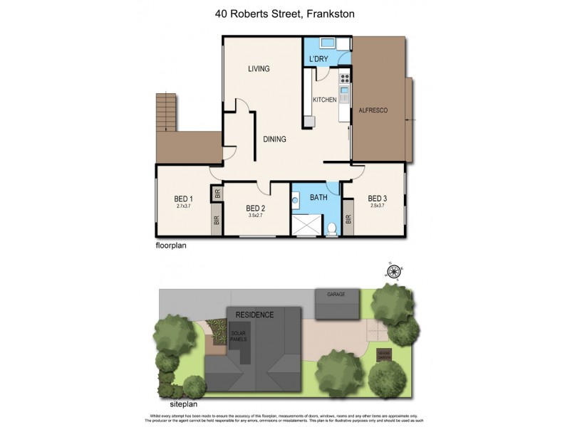 40 Roberts Street, Frankston VIC 3199 Floorplan