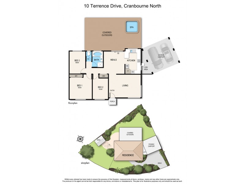10 Terrence Drive, Cranbourne North VIC 3977 Floorplan