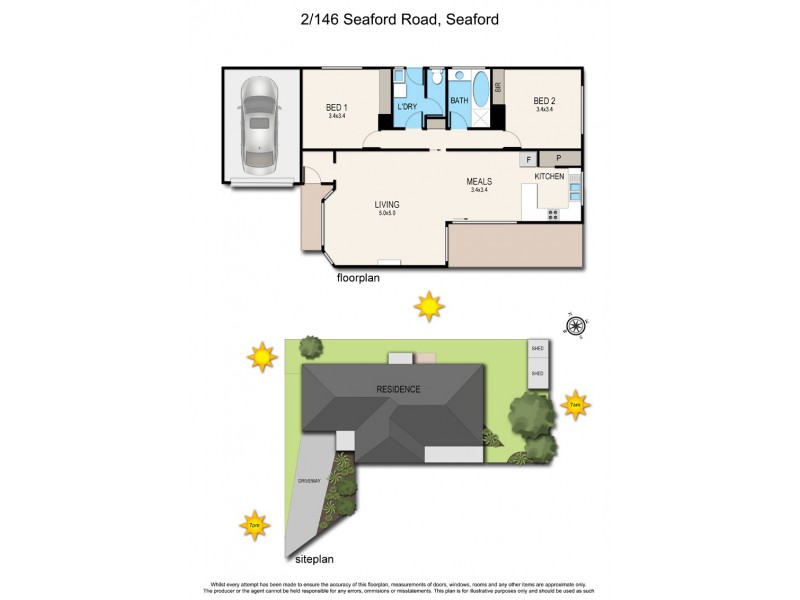 2/146 Seaford Road, Seaford VIC 3198 Floorplan