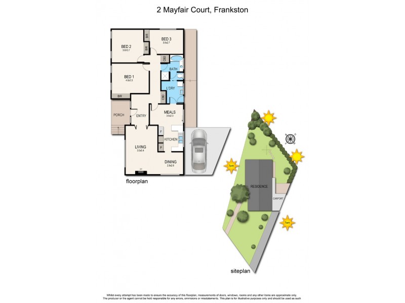 2 Mayfair Court, Frankston VIC 3199 Floorplan