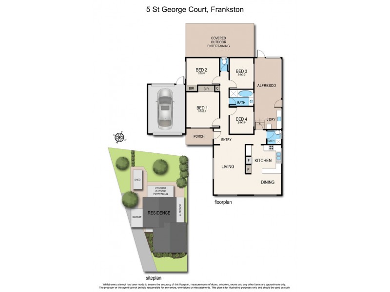 5 St George Court, Frankston VIC 3199 Floorplan