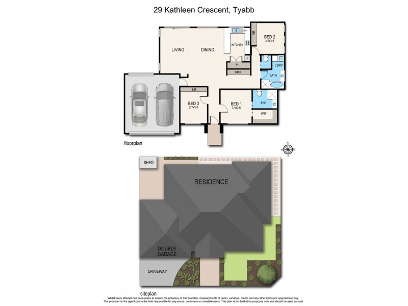 29 Kathleen Crescent, Tyabb VIC 3913 Floorplan