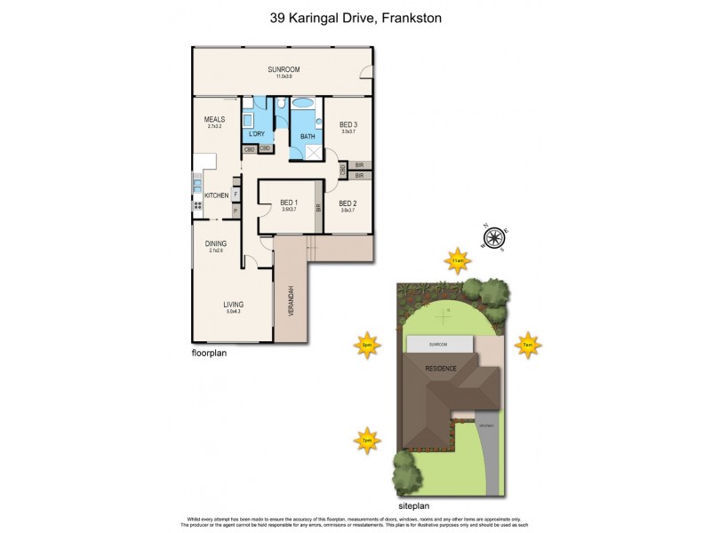 39 Karingal Drive, Frankston VIC 3199 Floorplan