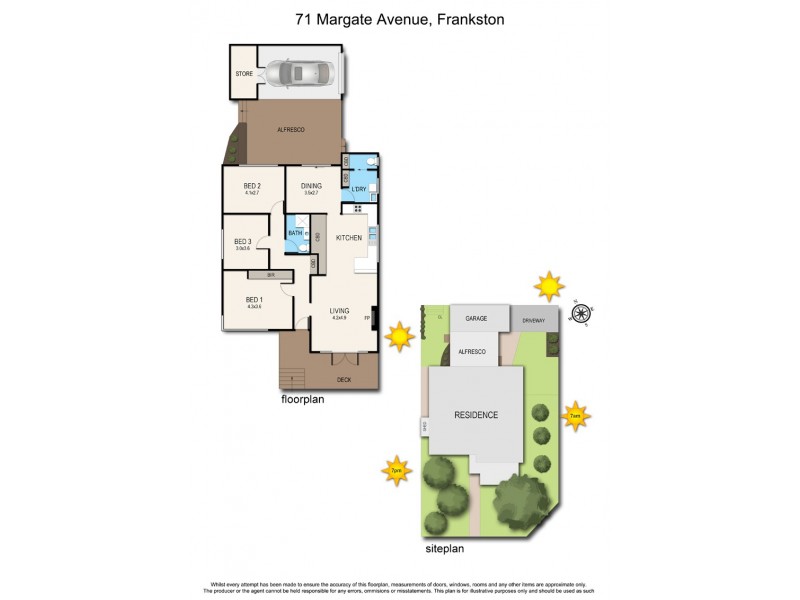 71 Margate Avenue, Frankston VIC 3199 Floorplan