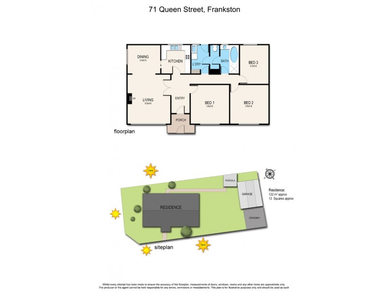 71 Queen Street, Frankston VIC 3199 Floorplan