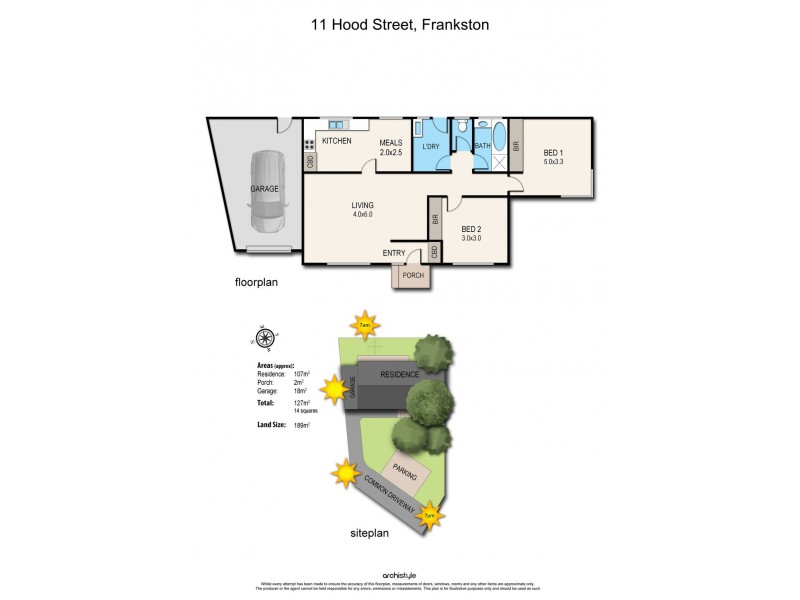 11 Hood Street, Frankston VIC 3199 Floorplan