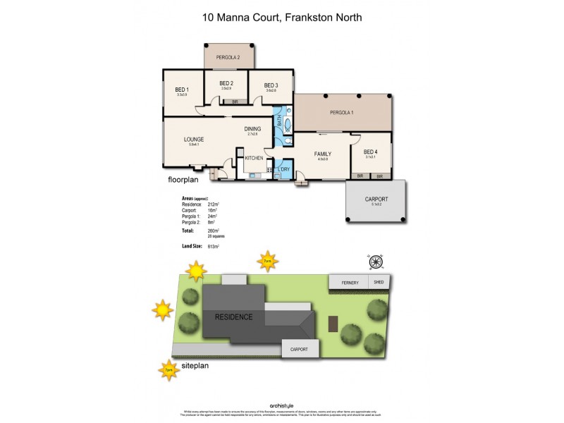 10 Manna Court, Frankston North VIC 3200 Floorplan