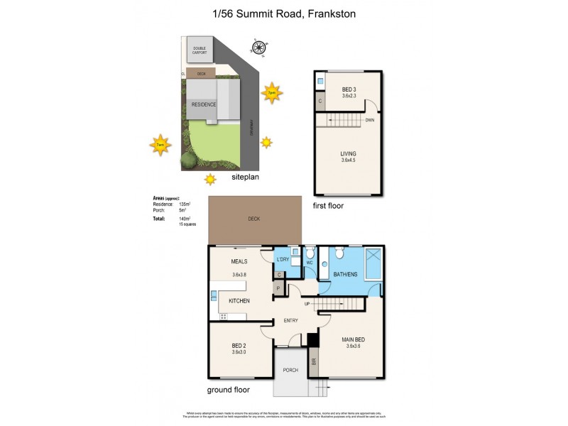 1/56 Summit Road, Frankston VIC 3199 Floorplan