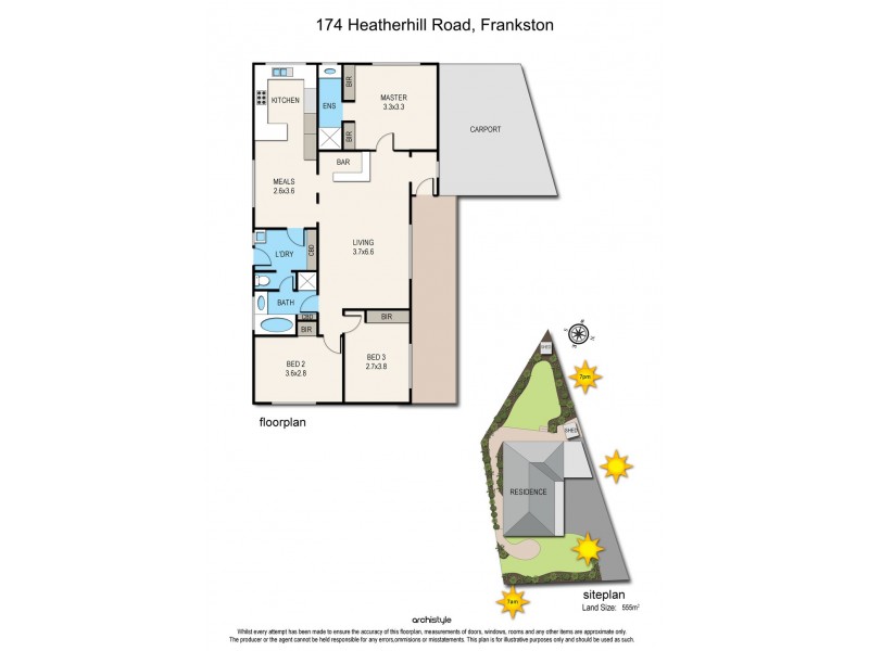 174 Heatherhill Road, Frankston VIC 3199 Floorplan