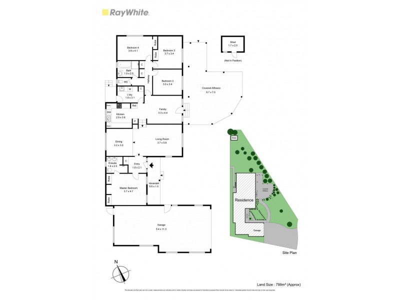 2 Miranda Place, Frankston VIC 3199 Floorplan