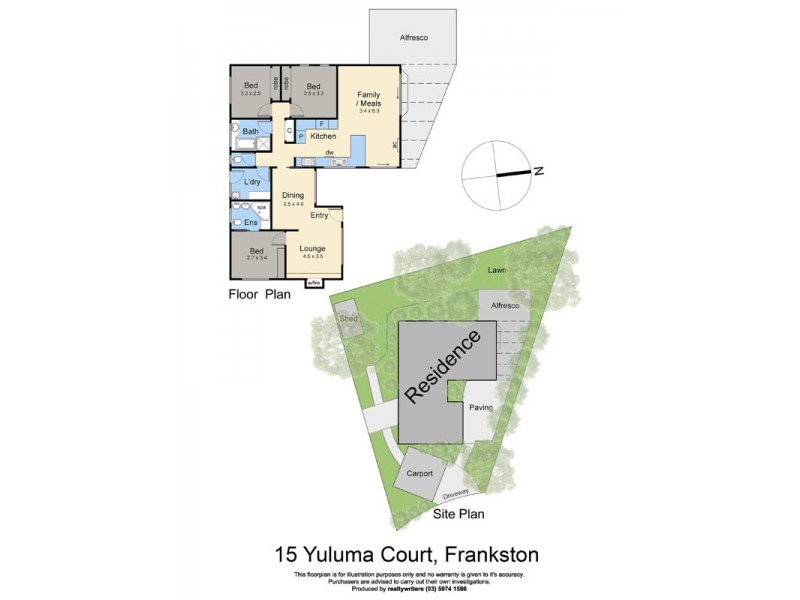 15 Yuluma Court, Frankston VIC 3199 Floorplan