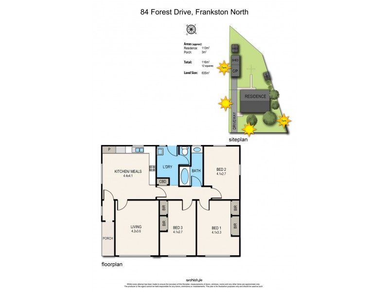 84 Forest Drive, Frankston North VIC 3200 Floorplan