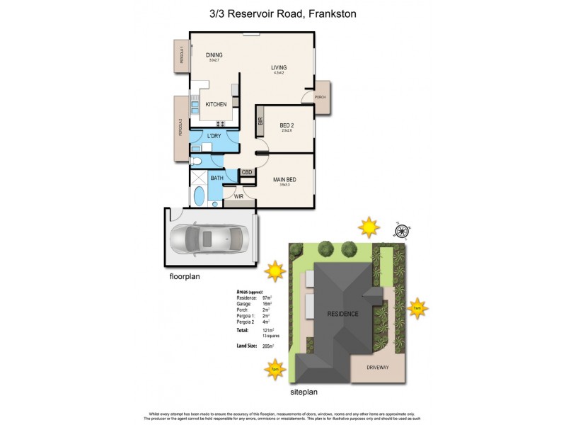 3/3 Reservoir Road, Frankston VIC 3199 Floorplan