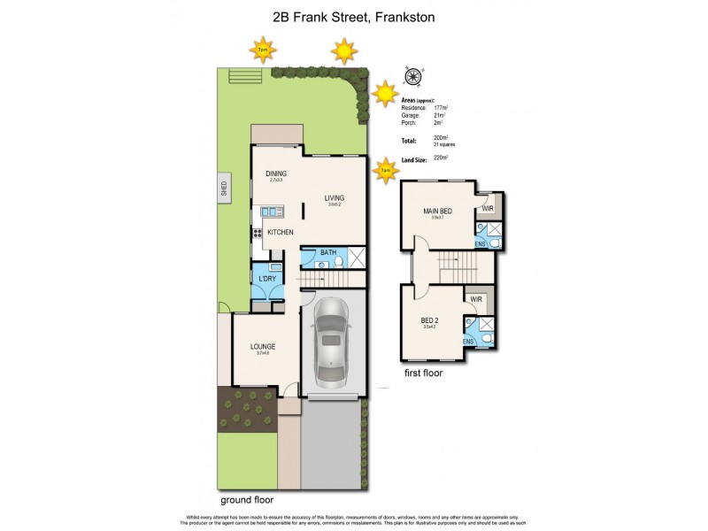 2B Frank Street, Frankston VIC 3199 Floorplan