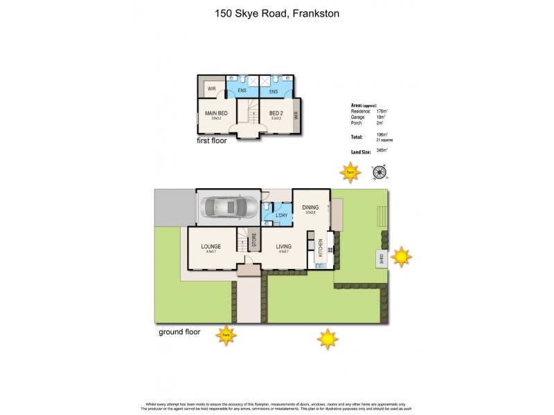 1/150 Skye Road, Frankston VIC 3199 Floorplan